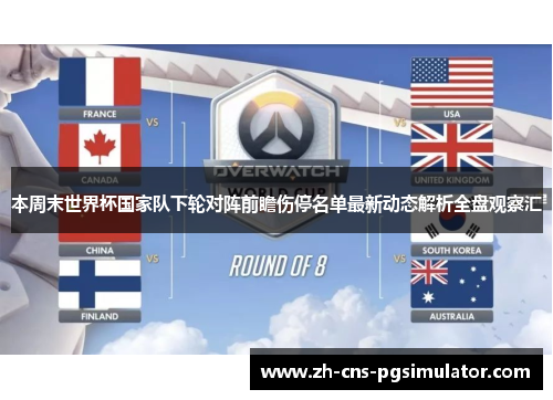 本周末世界杯国家队下轮对阵前瞻伤停名单最新动态解析全盘观察汇